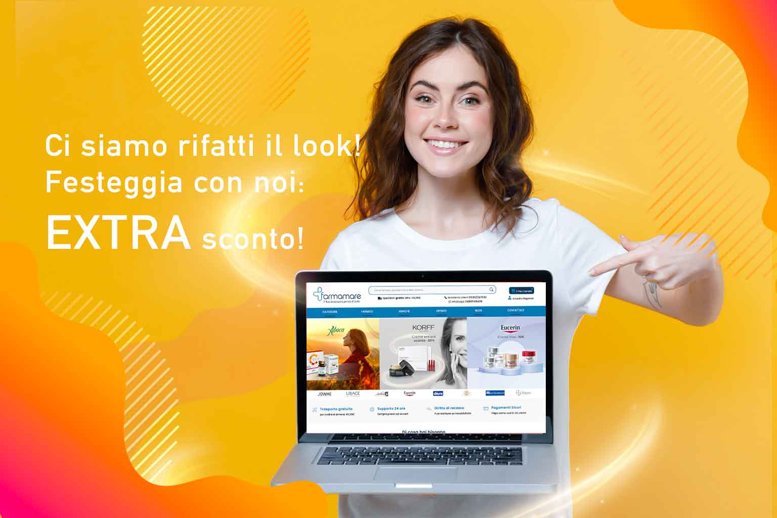 Farmamare si rinnova! Uno sconto del 15% per i nostri clienti