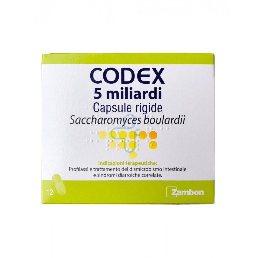 Codex 5 Miliardi Capsule Rigide, 12 Capsule In Blister Pvc/Al