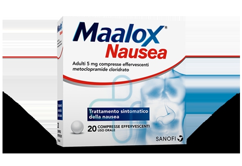 Maalox Nausea 5 Mg Compresse Effervescenti 20 Compresse