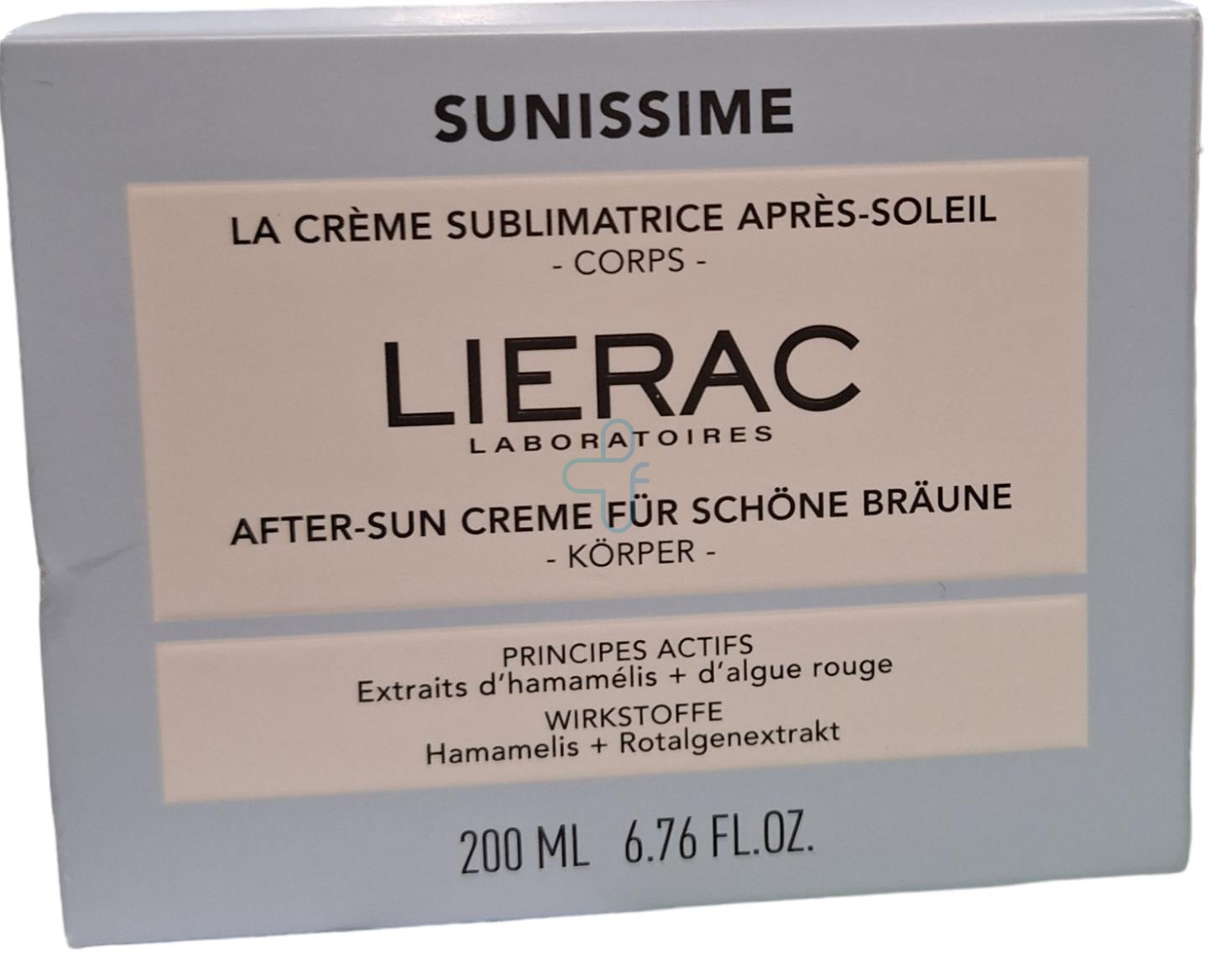 Lierac (laboratoire Native It) Sunissime Crema Sublim Doposol