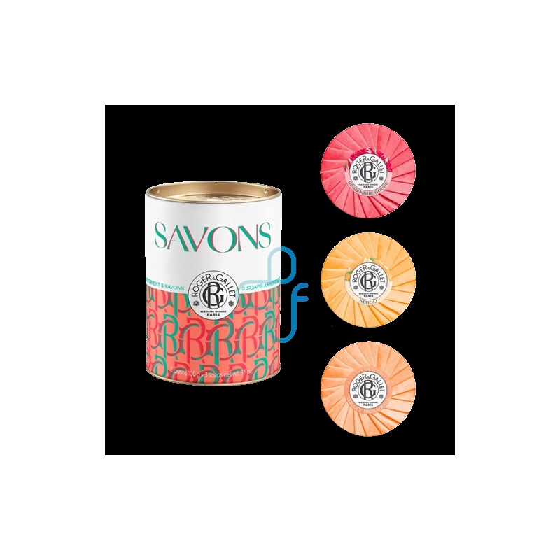 Roger&gallet (lab. Native It.) R&g Set Saponette Ging/ner/oei