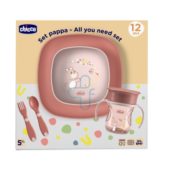 Chicco (artsana) Ch Set Pappa 12m+ Rosa