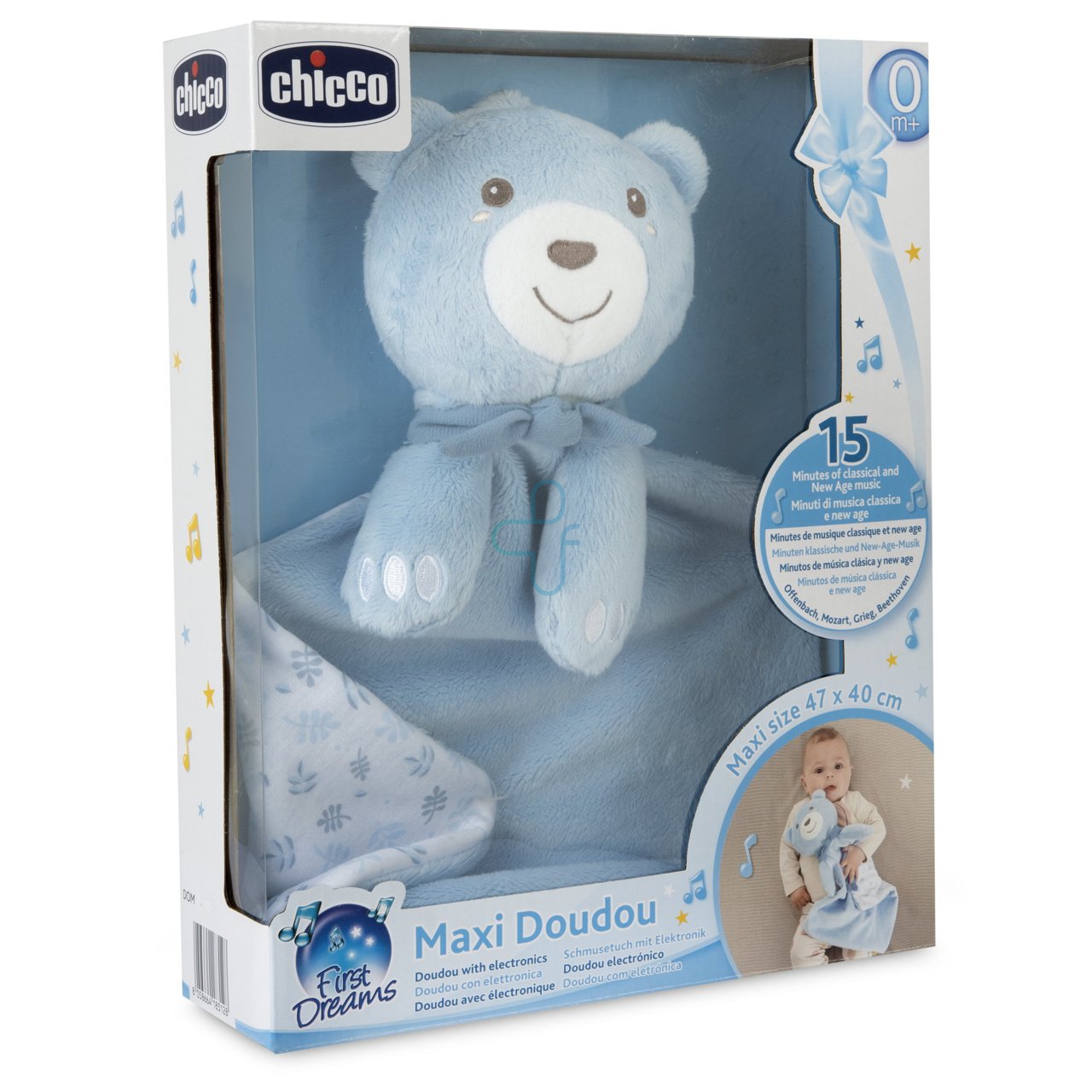 Chicco - Gioco Maxi Doudou Blu