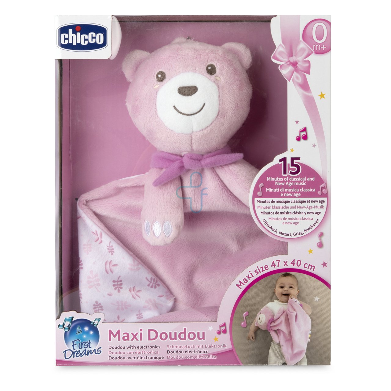 Chicco Gioco Maxi Doudou Rosa 0M