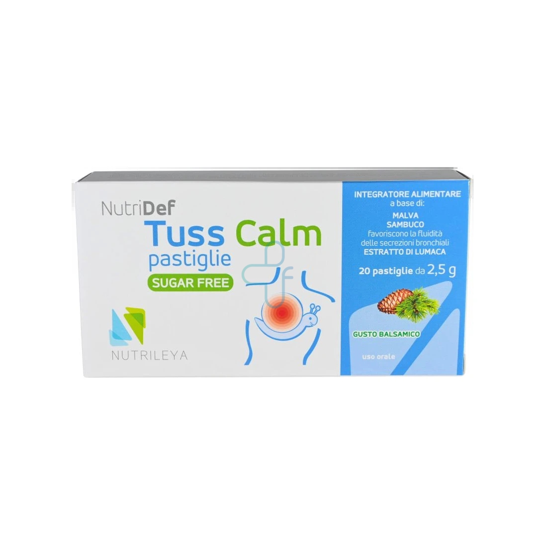 Nutridef Tuss Calmante della tosse e Balsamiche 20past