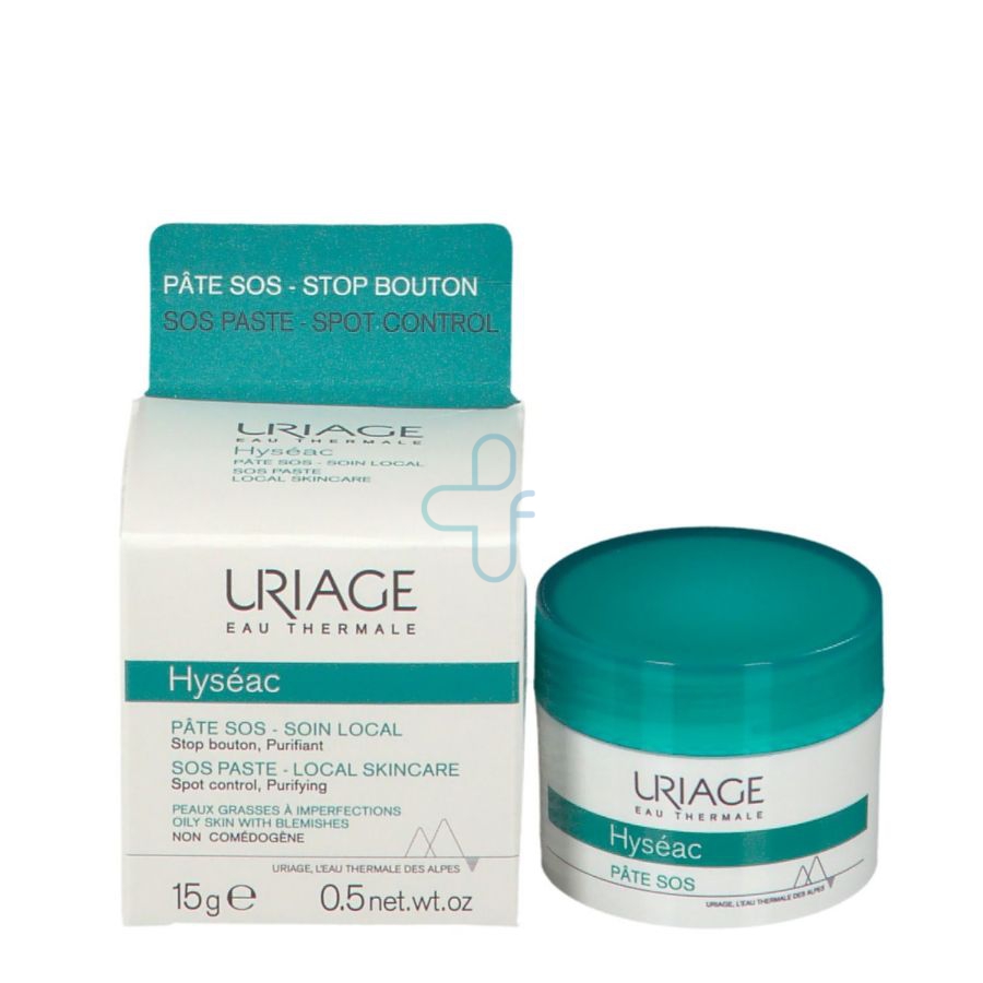 Uriage Linea Pelle Grassa Impura Hyseac Pate SOS Viso Pasta Stop Brufoli 15 g