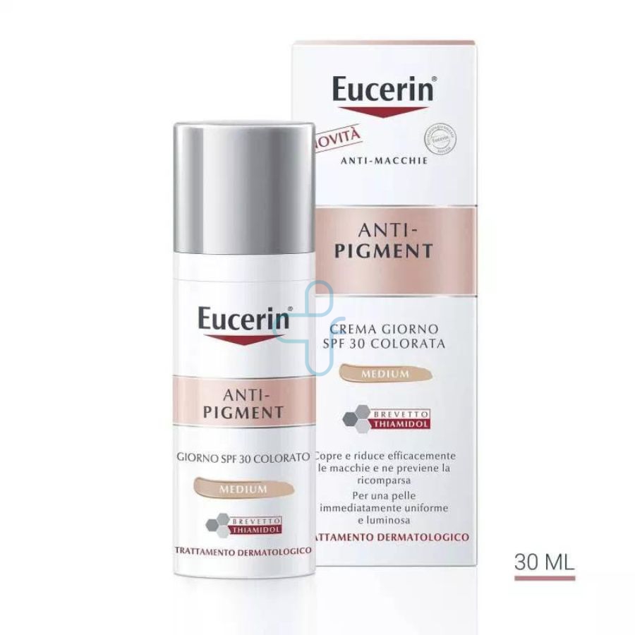 Eucerin Anti-Pigment Crema Giorno SPF 30 Colorata Medium 30ml