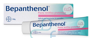 Bepanthenol Linea Bambini Pasta Protettiva Rigenerante Lenitiva 100 g