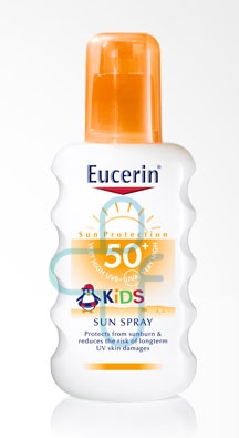 Eucerin Linea Solare Bambini Pelli Sensibili SPF50+ Lozione Spray 200 ml