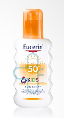 Eucerin Linea Solare Bambini Pelli Sensibili SPF50+ Lozione Spray 200 ml