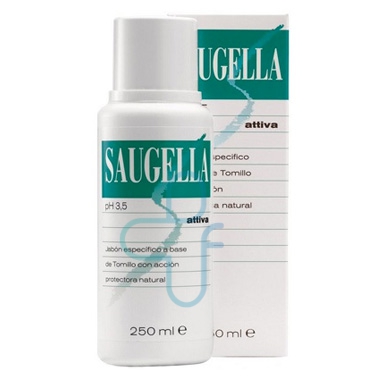 Saugella Linea Attiva Verde Dermoliquido Detergente Intimo Delicato 250 ml