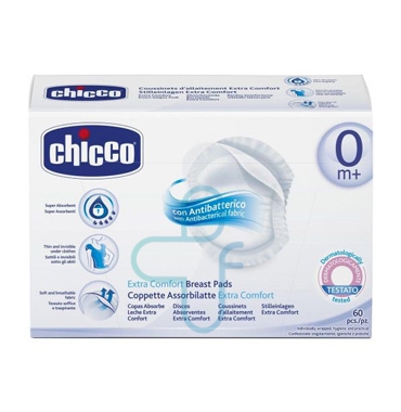 Chicco Linea Mamma Allattamento e Gravidanza 60 Coppette Assorbilatte