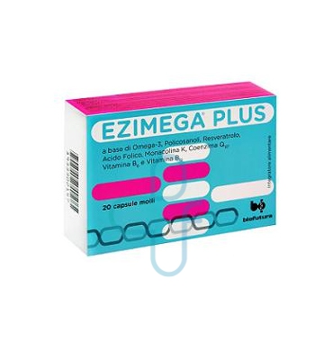Biofutura Linea Colesterolo e Trigliceridi EZIMEGA PLUS Integratore 20 Capsule