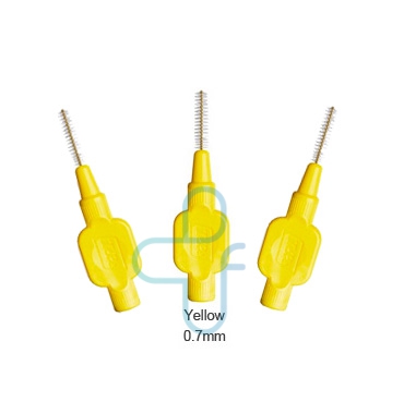 TePe Linea Cura Dentale Quotidiana 6 Scovolini Interdentali 0,7 Colore Giallo