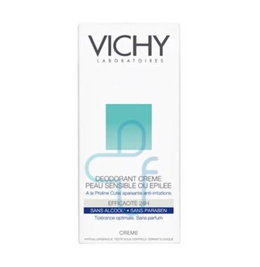 Vichy Linea Deo Deodorante Crema per Pelli Molto Sensibili o Depilate 40 ml