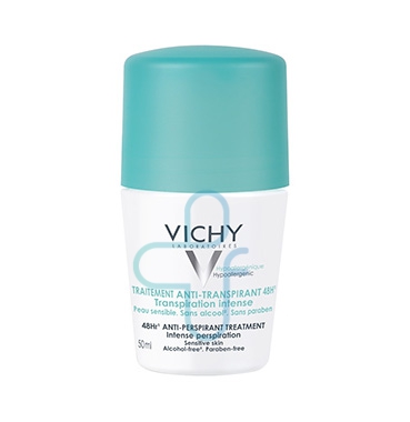 Vichy Linea Deo Anti-Traspirante Deodorante Roll-on con Sali Di Alluminio 50 ml