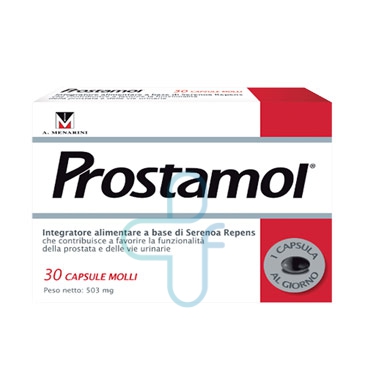 Menarini Linea Benessere Uomo Prostamol Integratore Alimentare 30 Capsule
