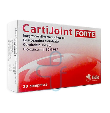 Fidia Linea Articolazioni Sane CartiJoint Forte Integratore 20 Compresse