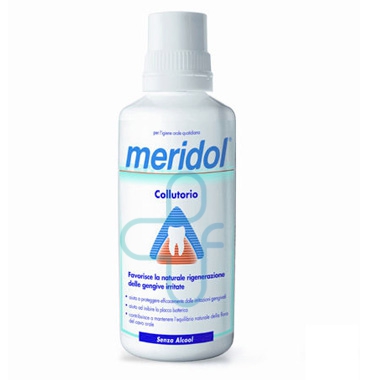 meridol Linea Igiene Dentale Quotidiana Collutorio Gengive Irritate 400 ml