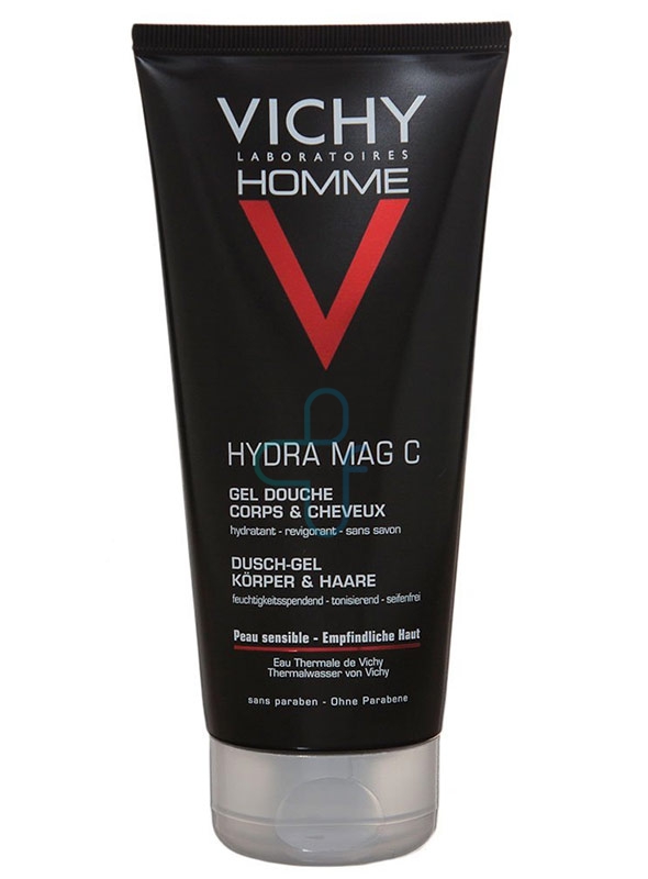 Vichy Linea Homme Hydra Mag C+ Gel Doccia Detergente Corpo Uomo 200 ml
