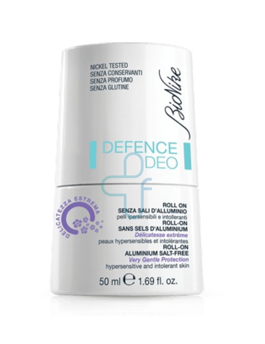 BioNike Linea Defence Deo Roll-on Senza Sali Pelli Sensibili Intolleranti 50 ml