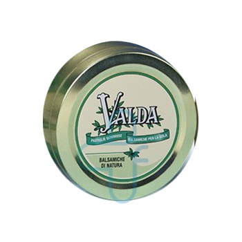 Valda Linea Classica Pastiglie Balsamiche Emollienti con Zucchero 50g in Metallo