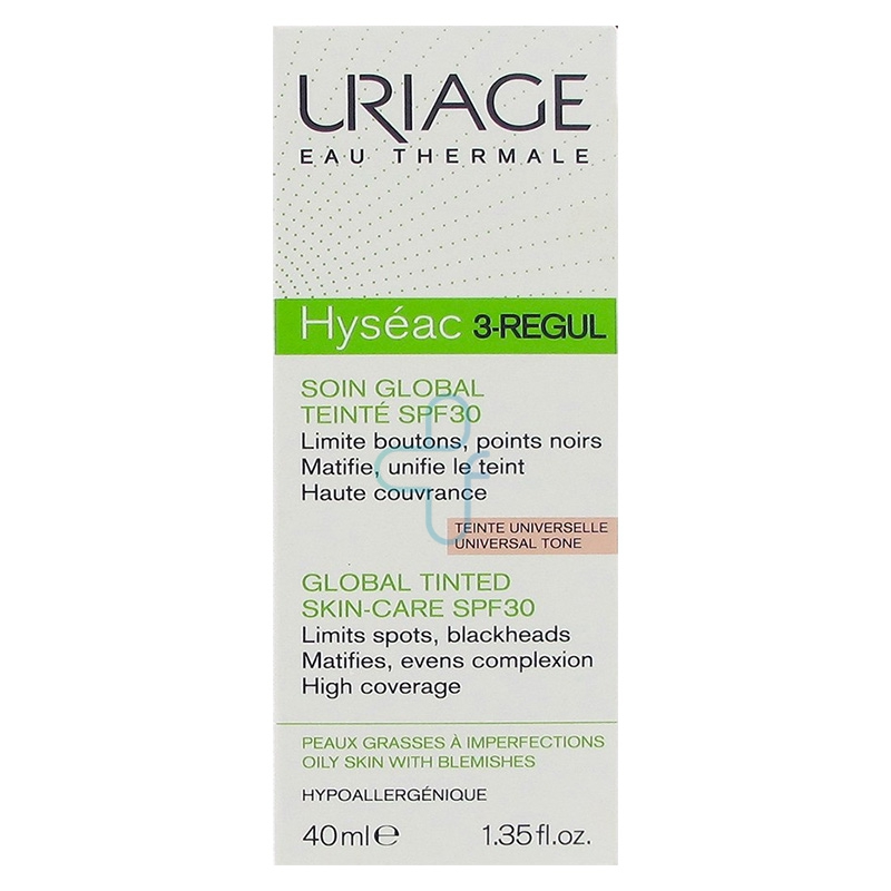 Uriage Linea Pelle Grassa Impura Hyseac 3 Regul Colorato Trattamento 3in1 40 ml