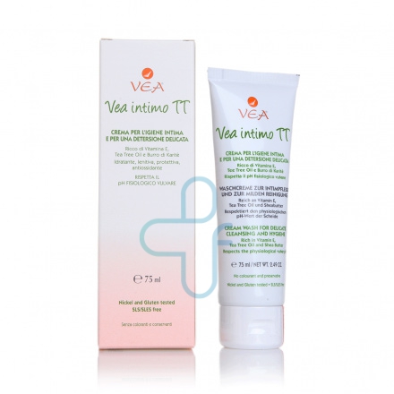VEA Linea Pelli Sensibili Intimo TT Crema Detergente Idratante Lenitiva 75 ml
