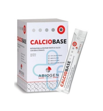 Abiogen Pharma Linea Salute Ossea Calciobase Integratore Alimentare 30 Stick