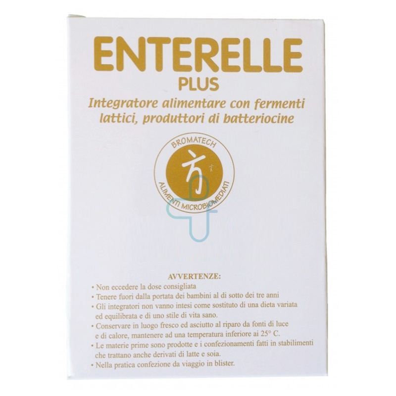 Bromatech Linea Intestino Sano Enterelle Plus Fermenti Integratore 24 Capsule