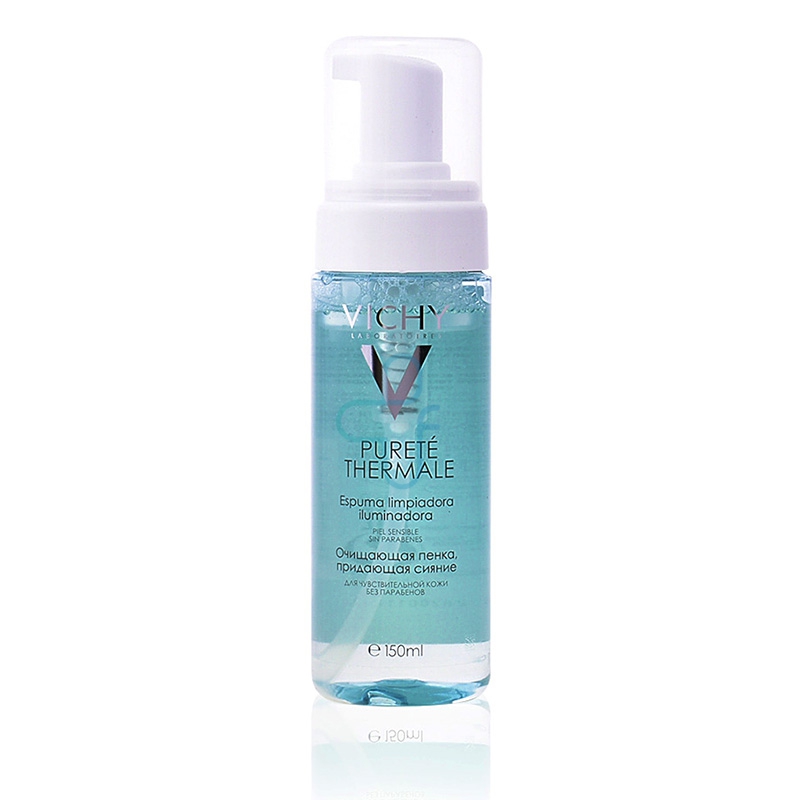Vichy Linea Purete Thermale Viso Mousse Detergente Trattamento Delicato 150 ml