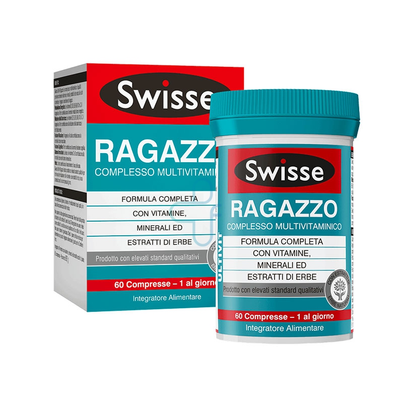 Swisse Linea Multivitaminici Ragazzo Complesso Multivitaminico 60 Compresse