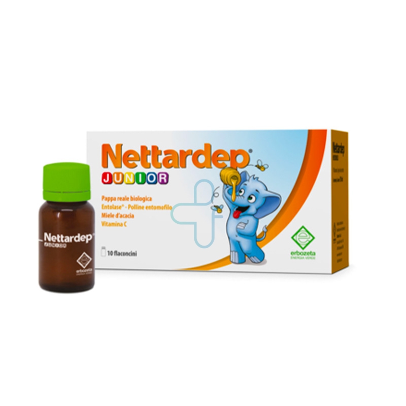 Erbozeta Linea Pediatria Nettardep Junior 10 flaconcini