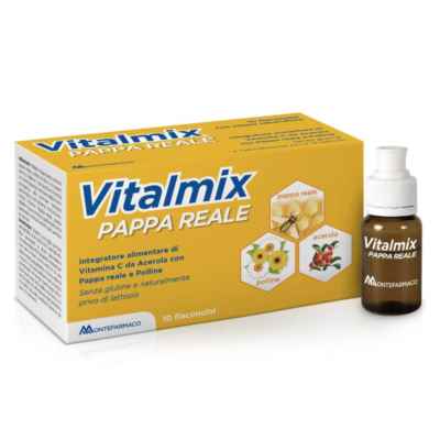 Vital mix Pappa Reale Energia per l Organismo Tonico con Vitamina B 10Flaconcini